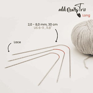 Addi-180-2-螺旋型袜子环针30厘米